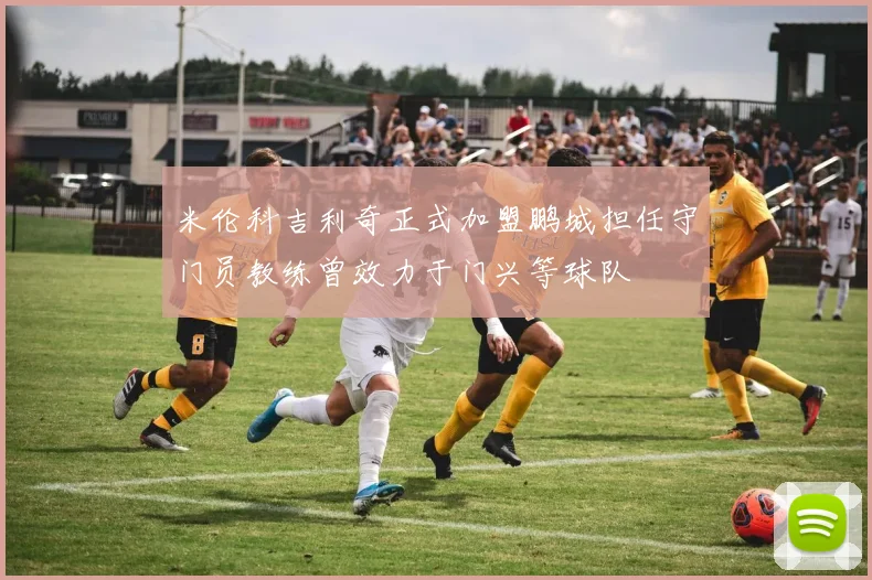 米伦科吉利奇正式加盟鹏城担任守门员教练曾效力于门兴等球队